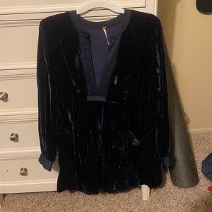 Velvet free people dress